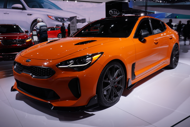 Mildly modified Kia Stinger GT—subtle, with just the right amount of wild.